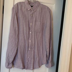 Banana Republic Light Purple Casual Shirt